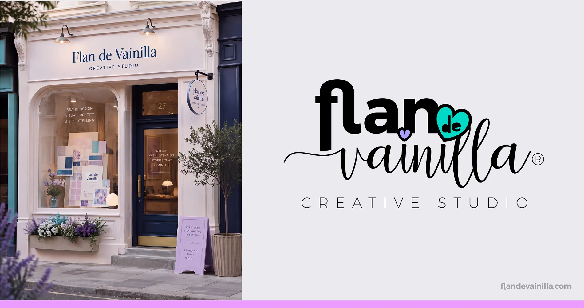 Flan de Vainilla Creative Studio